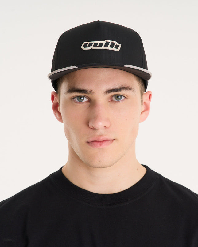 Gorra Drive Flat Trucker Black