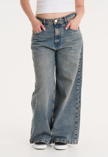 Jean Erza Wide Long Blue Sand
