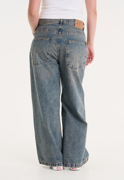 Jean Erza Wide Long Blue Sand