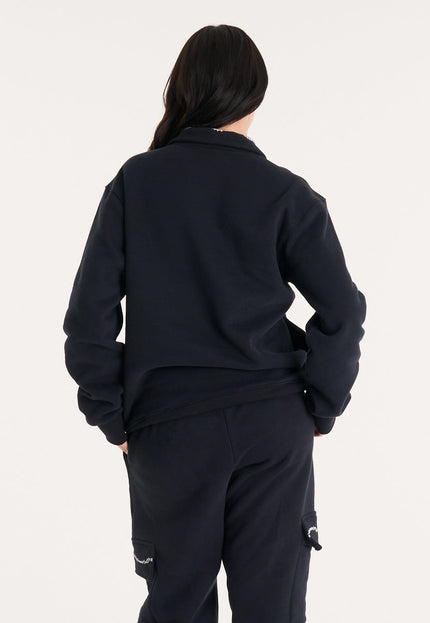 Buzo Felix Half Zip Black