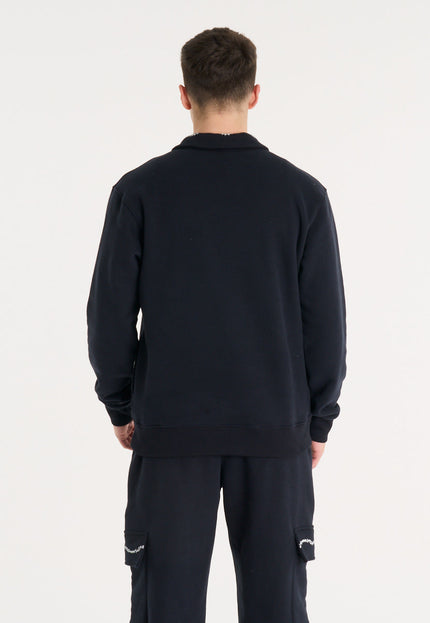 Buzo Felix Half Zip Black