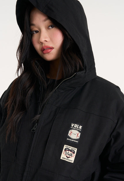 Campera Abrigo Garage Black