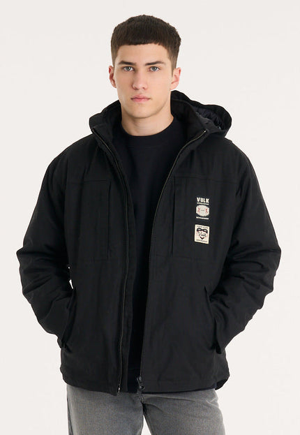 Campera Abrigo Garage Black