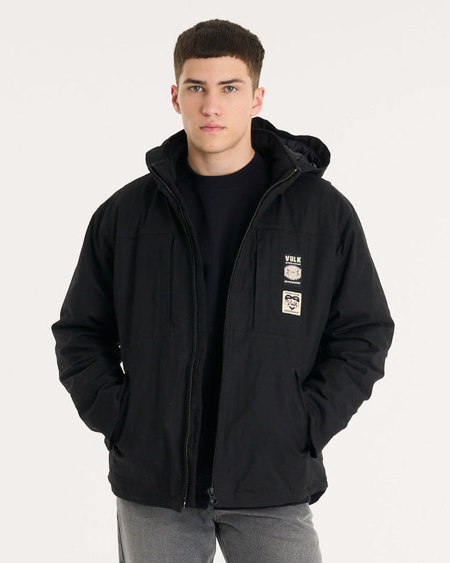 Campera Abrigo Garage Black