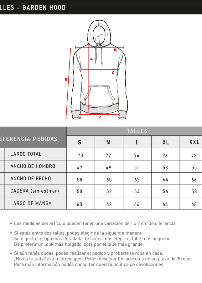 Garden Hood Black