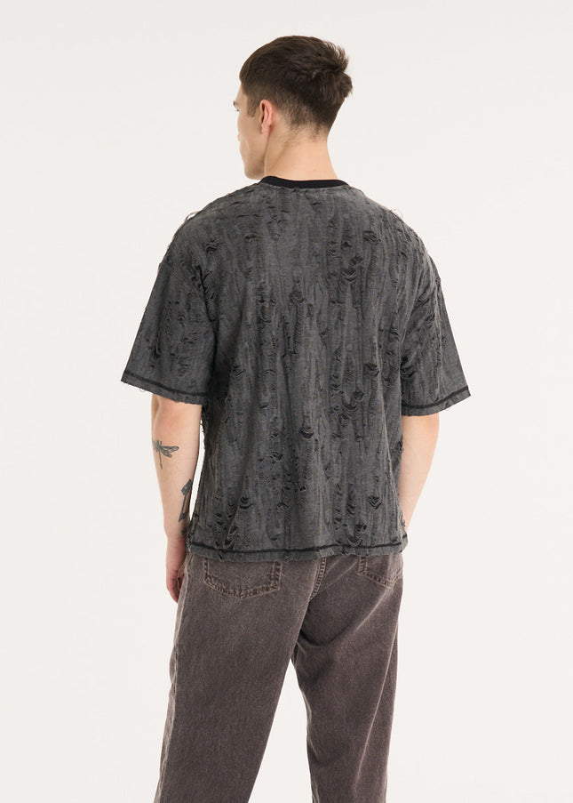 Remera Leaky Off Black