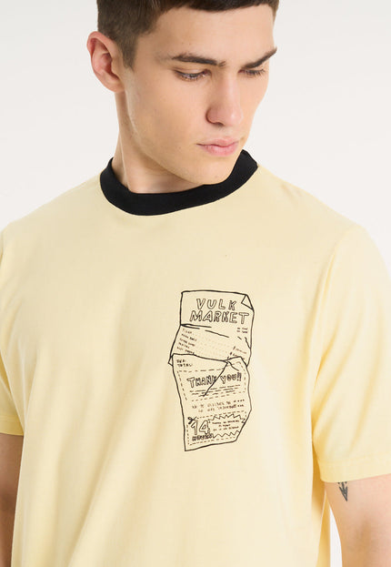 Remera Market Pastel Yellow