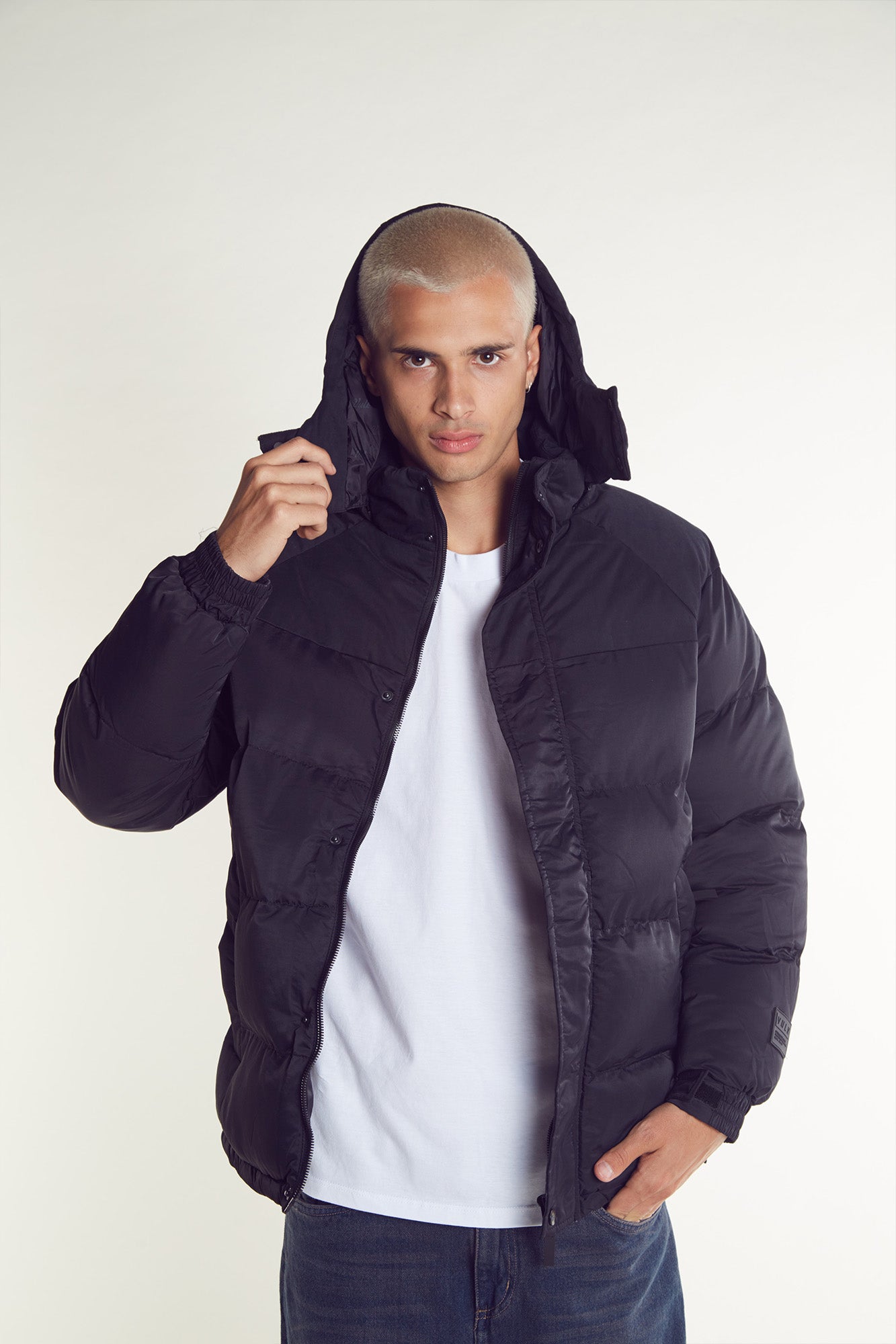 Midnight Puffer Jacket* Black