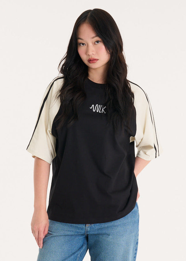 Remera Rebel Cat Black