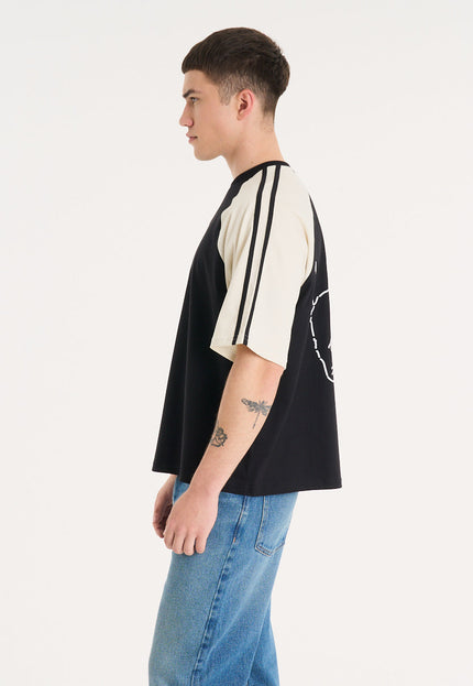 Remera Rebel Cat Black