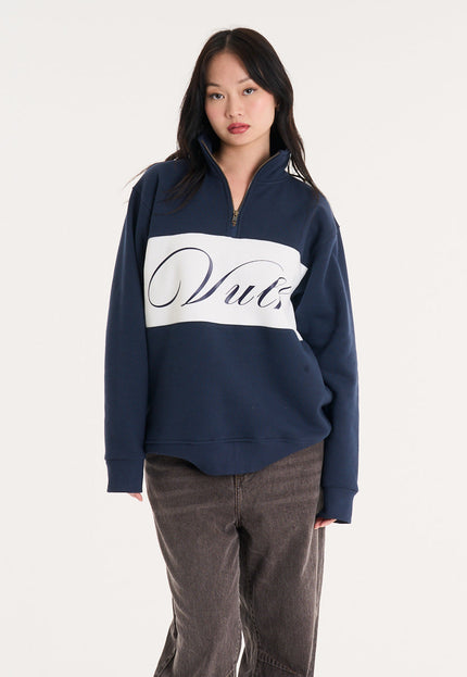 Buzo Richard Half Zip Blue