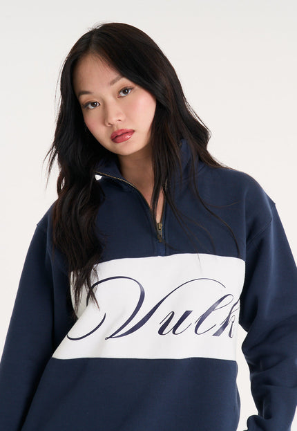 Buzo Richard Half Zip Blue