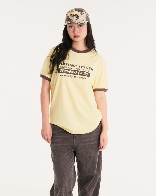 Remera Teller Pastel Yellow
