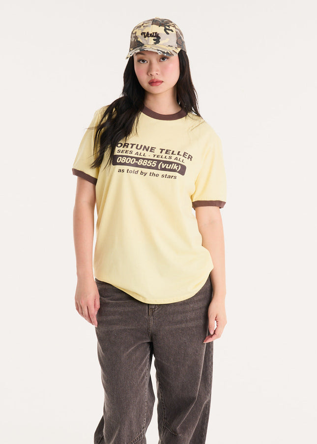 Remera Teller Pastel Yellow