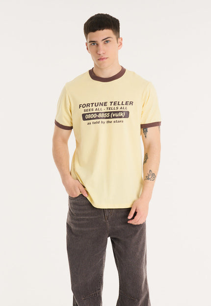 Remera Teller Pastel Yellow