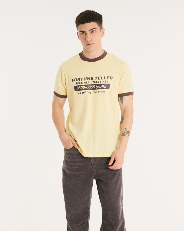 Remera Teller Pastel Yellow