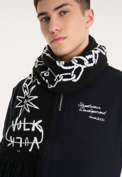 Bufanda The Chain Scarf Black