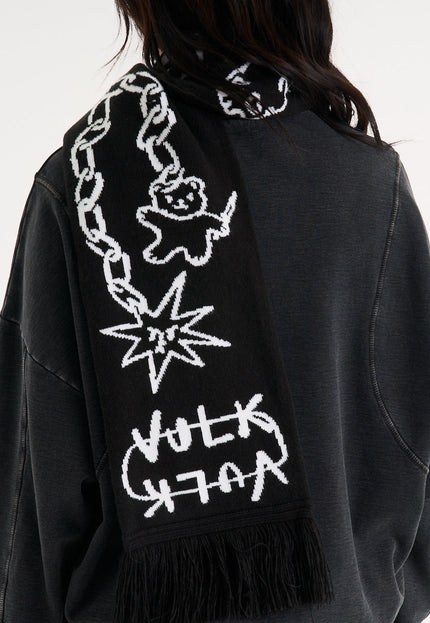 Bufanda The Chain Scarf Black