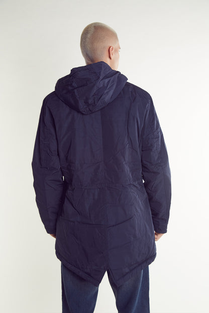 Waist Parka Azul