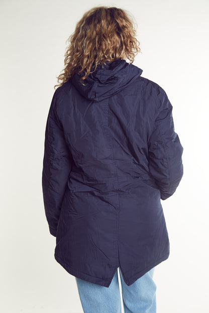 Waist Parka Azul