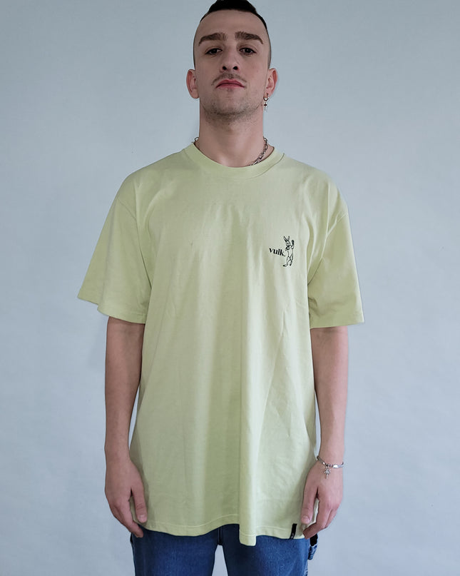 Remera Mc Vulk Fight Tee Lime