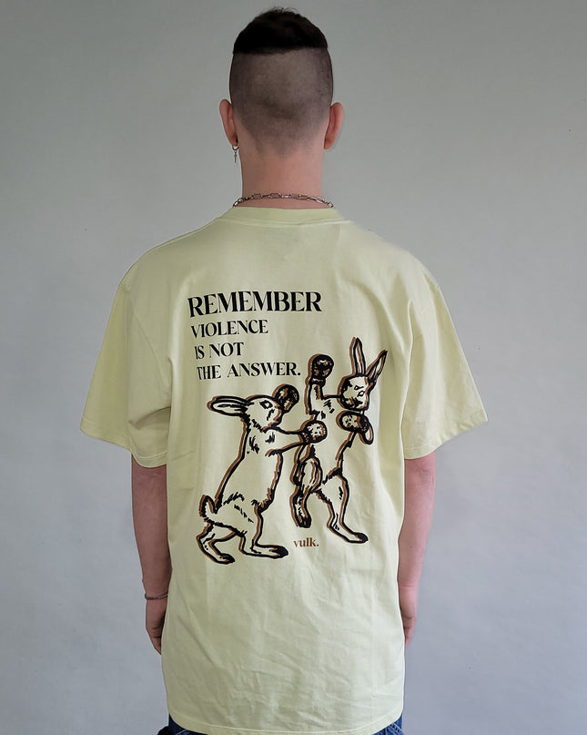 Remera Mc Vulk Fight Tee Lime