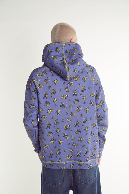 Amphibian Hood Blue