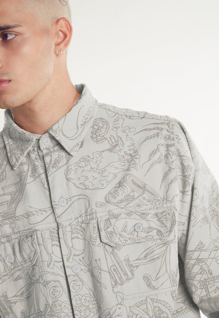 Demency Overshirt Sand