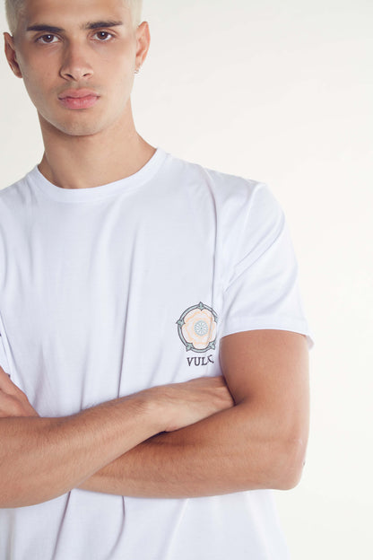 Compass Tee White