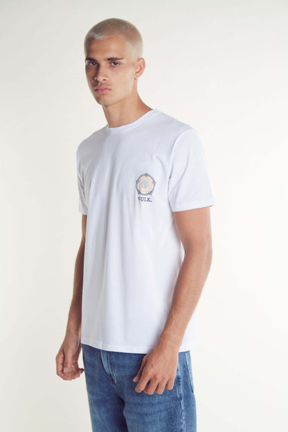 Compass Tee White