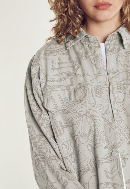 Demency Overshirt Sand