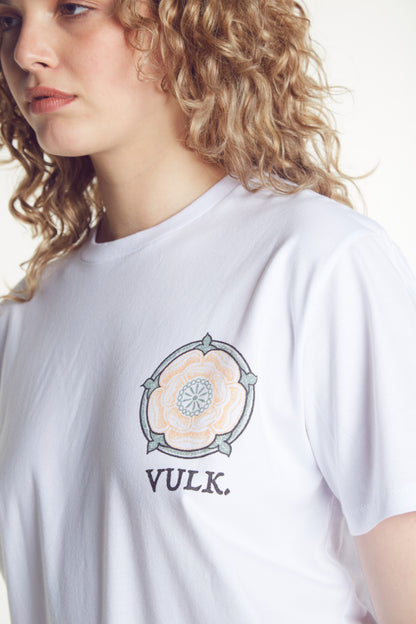 Compass Tee White