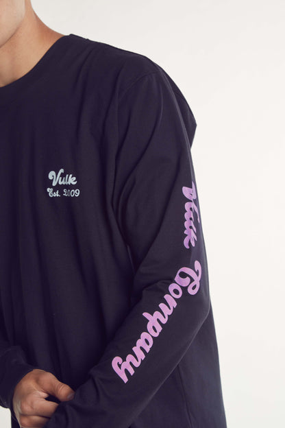 Road Ls Tee Black