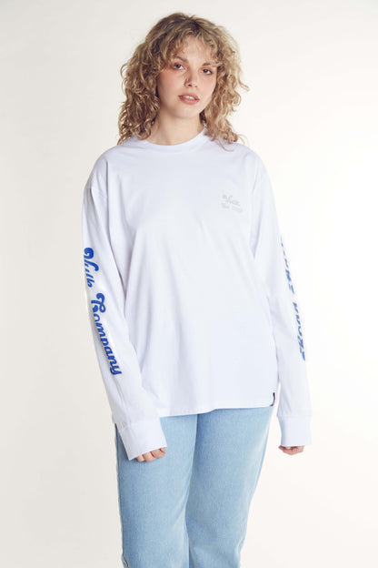 Road Ls Tee White