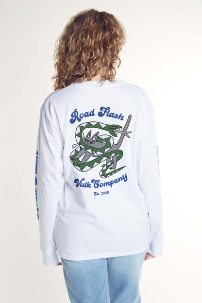 Road Ls Tee White