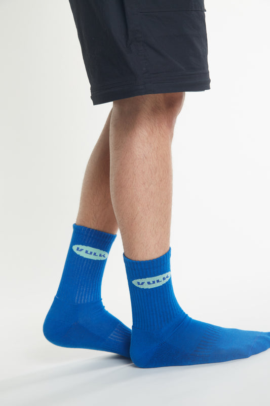Oval Socks Strong Blue